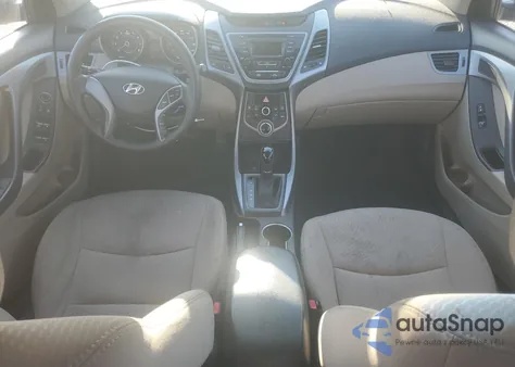 2016 Hyundai Elantra Se from USA, damaged, VIN 5NPDH4AEXGH766830